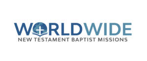 A logo for the world wide testament baptist church.